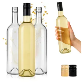 15x-butelki-na-wino-750-ml-bezbarwne-z-zakretkami-do-produkcji-wina