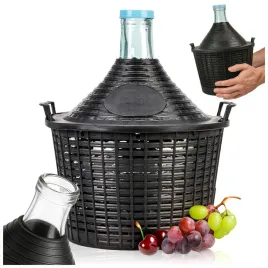 balon-na-wino-10l-cydr-w-koszu-gasior-do-wina-10-l-butla-grube-szklo