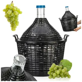 balon-na-wino-15l-cydr-w-koszu-gasior-do-wina-15-l-butla-grube-szklo