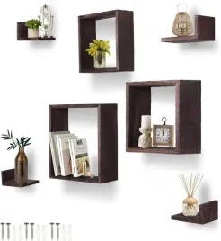 rustykalne-kwadratowe-polki-wiszace-7-elementow