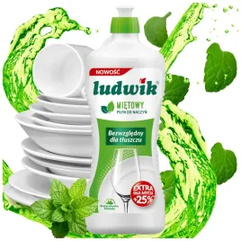 plyn-do-mycia-naczyn-ludwik-mietowy-wydajny-gesty-usuwa-tluszcz-4-x-500-ml