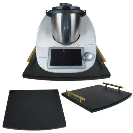 podstawka-podkladka-drewniana-thermomix-termorobot-metalowe-uchwyty-czarna