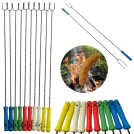 kij-do-ogniska-widelec-nierdzewny-kolorowy-kijek-dla-dzieci-100-cm-12-szt