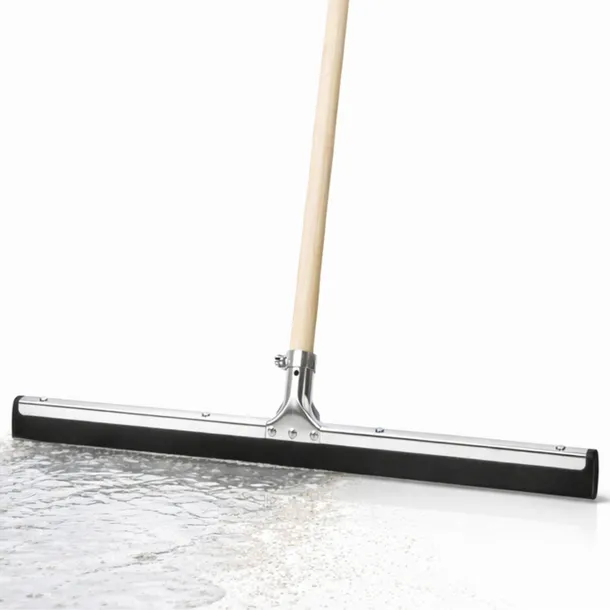 ŚCIĄGACZKA DO WODY 55 CM ZGARNIACZ ŚCIĄGACZ PCHACZ Z GUMY + KIJ 140 CM