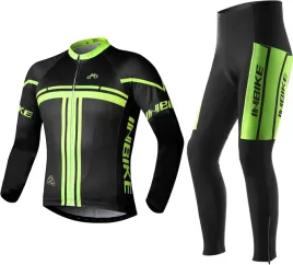 inbike-zestaw-rowerowy-koszulka-i-spodnie-czarno-zielone-2xl