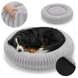 duze-legowisko-dla-psa-okragle-90-cm-miekkie-otulajace-futerko-rabbit-fur