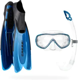 cressi-agua-zestaw-do-nurkowania-pletwy-maska-fajka-41-42-niebieski