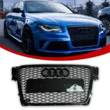 audi-a4-b8-atrapa-chlodnicy-grill-przedni-plaster-miodu-8-12-czarny-polysk