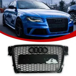 audi-a4-b8-atrapa-chlodnicy-grill-przedni-plaster-miodu-8-12-czarny-polysk