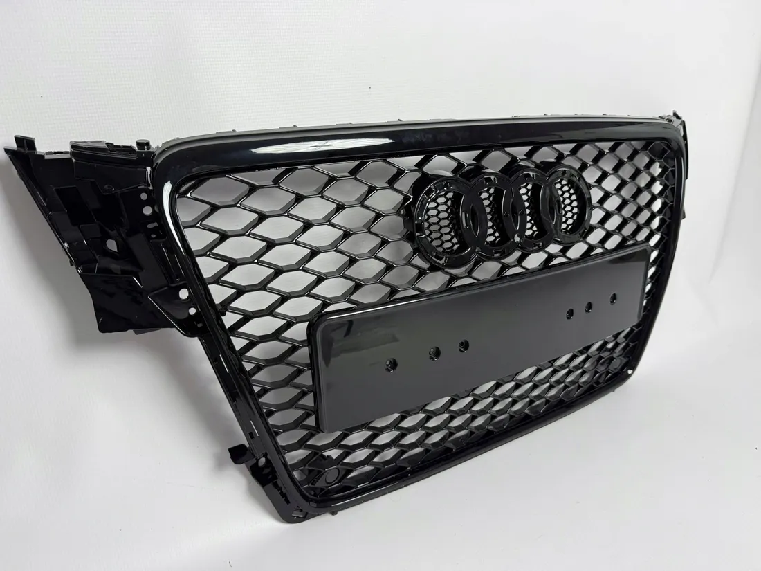 audi-a4-b8-atrapa-chlodnicy-grill-przedni-plaster-miodu-8-12-czarny-polysk