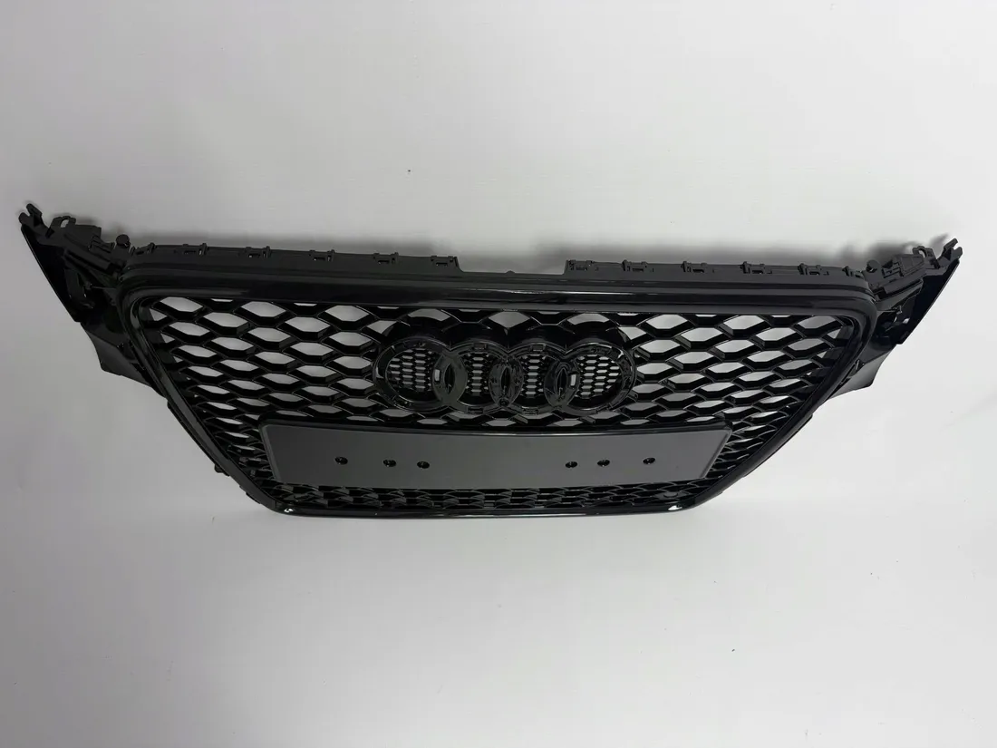 audi-a4-b8-atrapa-chlodnicy-grill-przedni-plaster-miodu-8-12-czarny-polysk