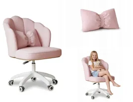 fotel-biurowy-obrotowy-regulowany-dla-dziecka-krzeslo-do-toaletki-sypialni