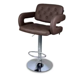 just-sit-vinci-brazowy-hoker-barowy-z-oparciem-i-podlokietnikami