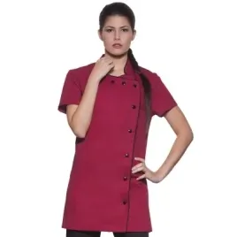 bluza-kucharska-kosmetyczna-spa-damska-aphrodite-bordo-krotki-rekaw-roz-38