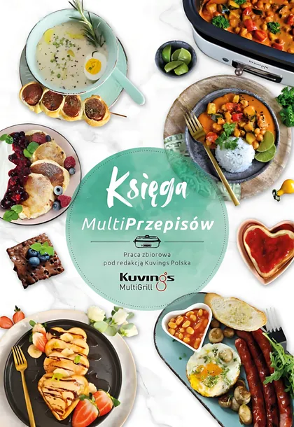 Księga Multi Przepisów do MultiGrill Kuvings książka kucharska przepisy