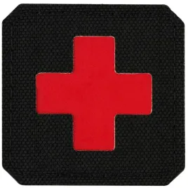 m-tac-naszywka-na-rzep-medyczna-medic-cross-laser-cut-black-red