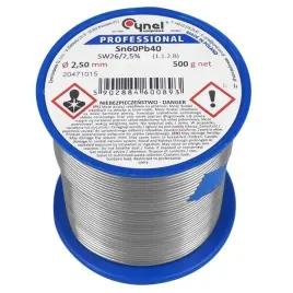 cyna-spoiwo-lutownicze-25mm-05kg-sn60pb40-cynel-do-lutowania
