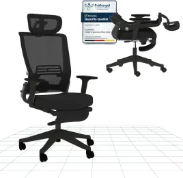 krzeslo-biurowe-flexispot-foldex-skladane-ergonomiczne-czarne-zaglowek