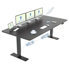 biurko-elektryczne-flexispot-qb2-200x80-2-silniki-led-czarne-regulacja