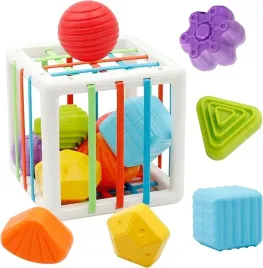 kostka-elastyczna-sensoryczna-sorter-kwadrat-gumki