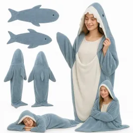 Zdjęcie produktu Koc Bluza REKIN Ciepły Śpiwór GRUBY Miękki UNIWERSALNY 210cm 165-185cm