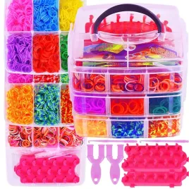 zestaw-gumek-do-robienia-bransoletek-gumki-3000-kuferek-xl-prezent-urodziny