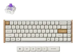 keychron-k6-he-klawiatura-uniwersalne-usb-bluetooth-bialy-bezowy