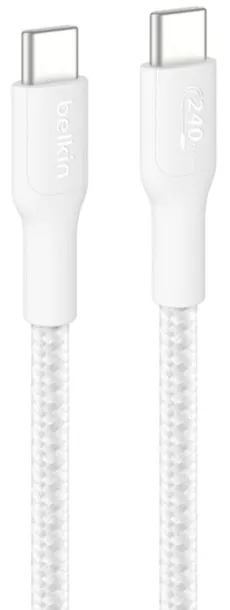 belkin-boostcharge-pro-kabel-usb-3-m-usb-c-bialy