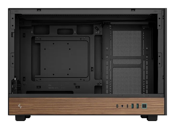 deepcool-ch260-wood-micro-tower-czarny-drewno