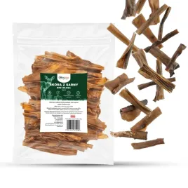 przysmak-dla-psa-skora-z-sarny-bez-wlosa-100percent-naturalny-gryzak-gaczoo-500g