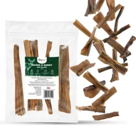 przysmak-dla-psa-skora-z-sarny-bez-wlosa-100percent-naturalny-gryzak-gaczoo-100g