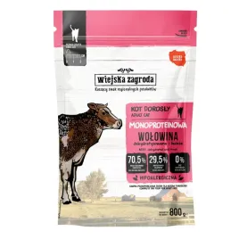 wiejska-zagroda-karma-sucha-dla-kota-monobialkowa-wolowina-dorosly-800g