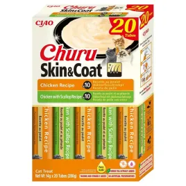 inaba-churu-skin-and-coat-przysmak-dla-kota-kurczak-20x14g-280g