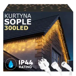 sople-300led-13m-kurtyna-lampki-zewnetrzne-ip44-biale-cieple-swiatlo-stale