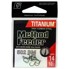 robinson-haczyki-titanium-method-feeder-502-nr6-10szt