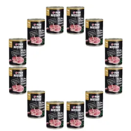 pan-miesko-wieprzowina-z-jagniecina-karma-dla-psa-hipoalergiczna-12x400g