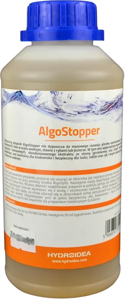 hydroidea-algostopper-500ml-glony-i-sinice-oczko-zastosowanie-klarowanie-wody-oczyszczanie-wody-przeciwko-glonom-redukcja-osadow