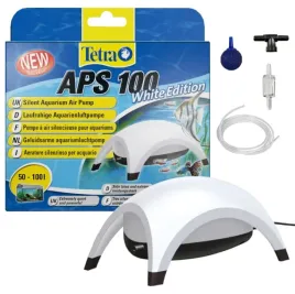 bialy-napowietrzacz-tetra-aps-100-akwarium-zestaw