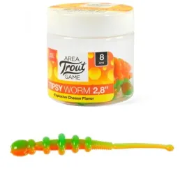 lucky-john-guma-tipsy-worm-5-8cm-t76-12szt