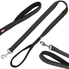 smycz-premium-1m-25-mm-m-l-czarna-trixie-tradycyjna
