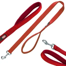 smycz-dla-psa-premium-1m-25-mm-m-l-czerwona-trixie-tradycyjna