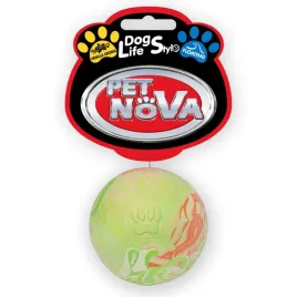 petnova-zabawka-dla-psa-twarda-wytrzymala-pilka-7cm-zolta