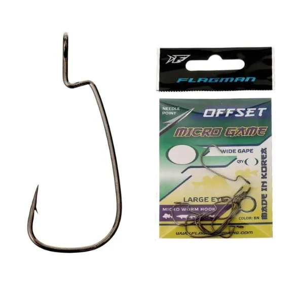 flagman-haczyki-micro-game-offset-hooks-10-10szt