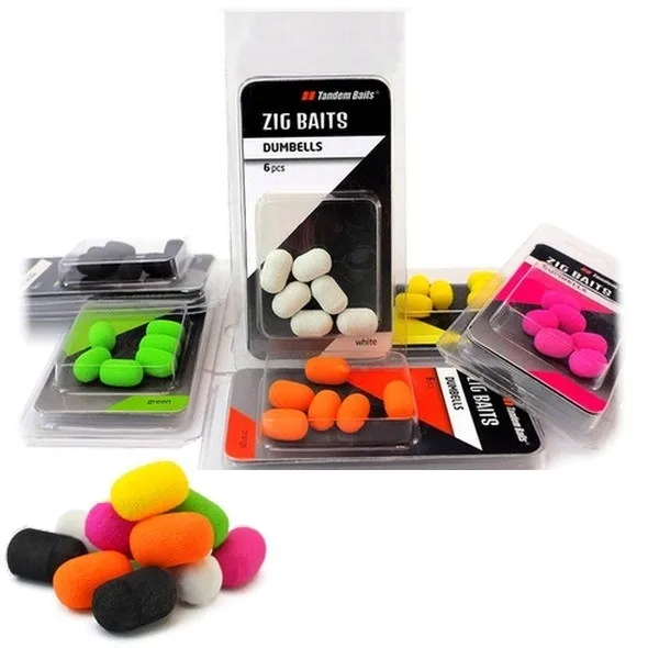 tandem-baits-zig-rig-dumbells-rozowe-6szt