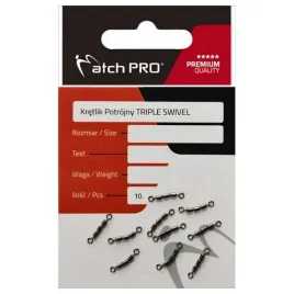 match-pro-kretlik-potrojny-triple-swivel-14-10szt