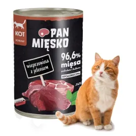 karma-dla-kota-wieprzowina-z-jeleniem-pan-miesko-400g-hipoalergiczna