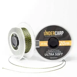 undercarp-plecionka-przyponowa-20m-25lbs-ultra-soft-ziel