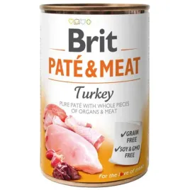 brit-pateandmeat-turkey-pokarm-karma-mokra-dla-doroslych-psow-indyk-400g