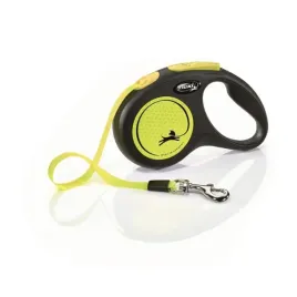 smycz-automatyczna-dla-psa-flexi-new-neon-tasma-s-5m-15kg