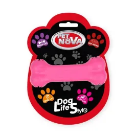 zabawka-dla-psa-kosc-gumowana-na-przysmaki-rozowa-11cm-pet-nova